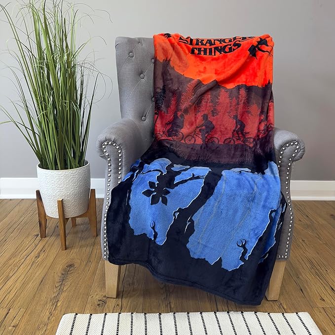 Stranger Things 'Upside Down' Fleece Blanket