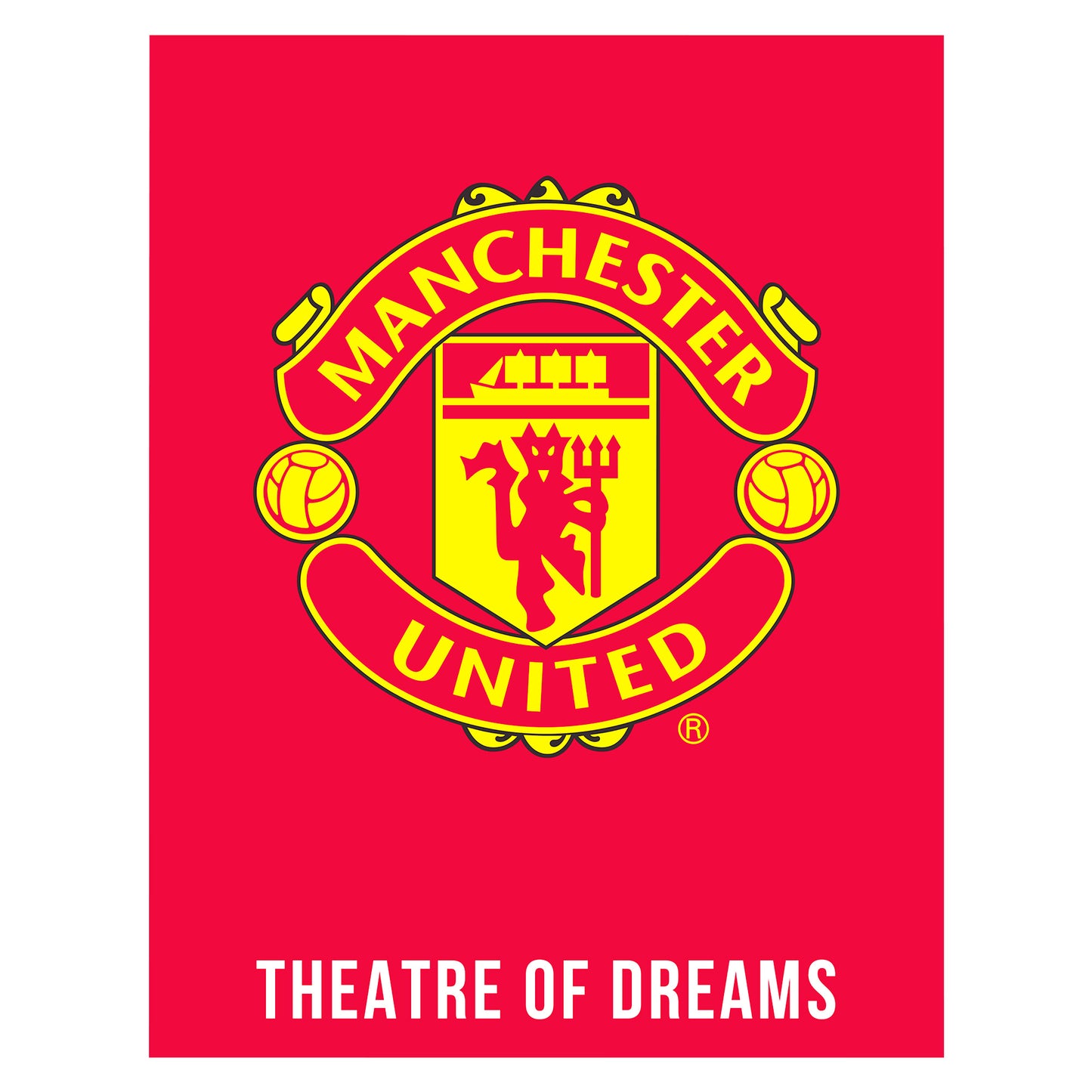 Manchester United FC Rug - 70x90 cm