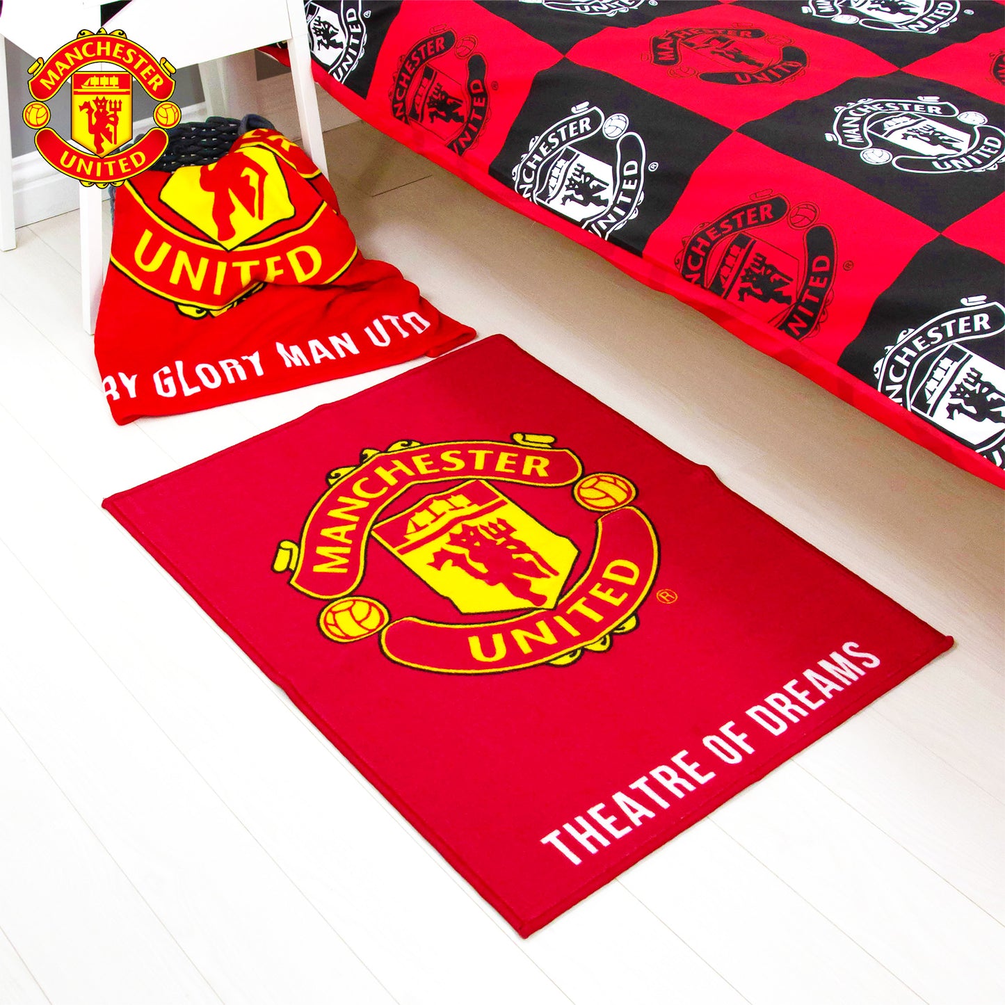 Manchester United FC Rug - 70x90 cm