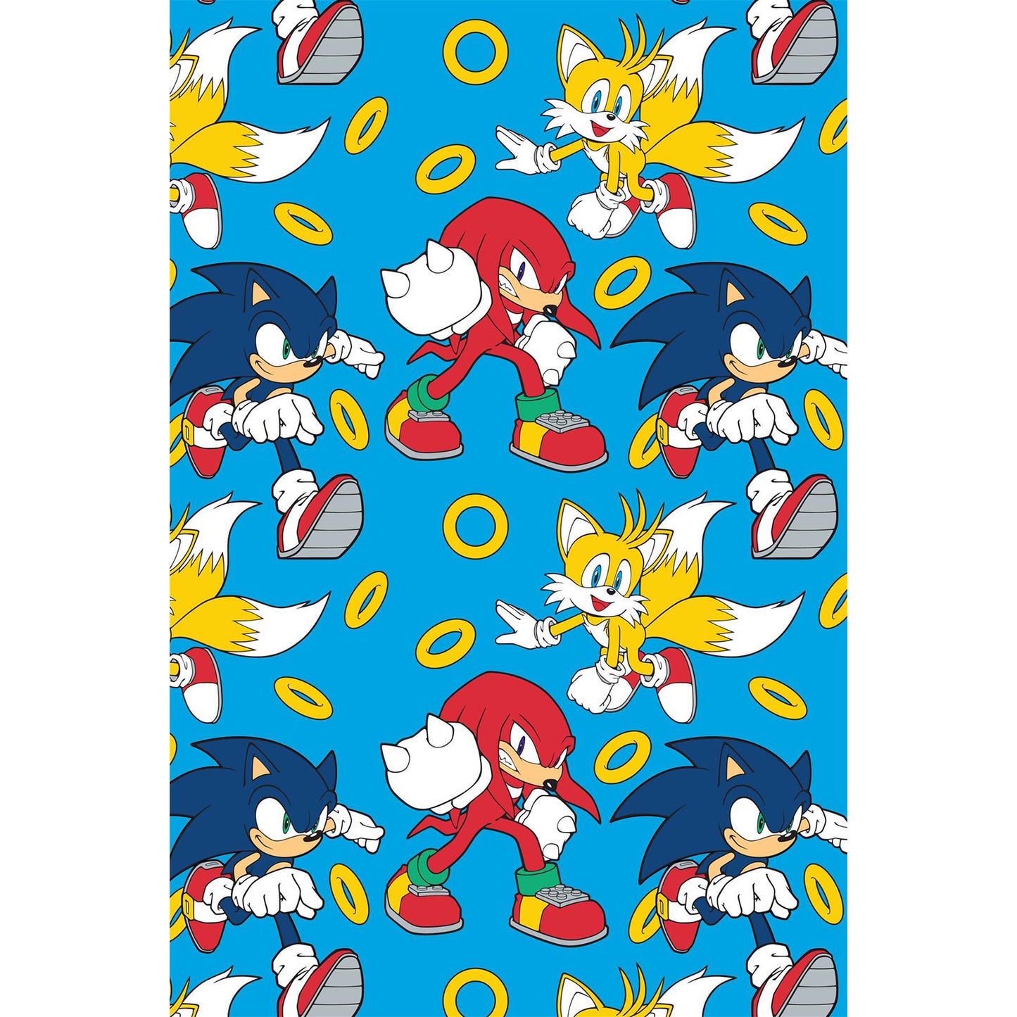 Sonic 'Speed' Panel Fleece Blanket