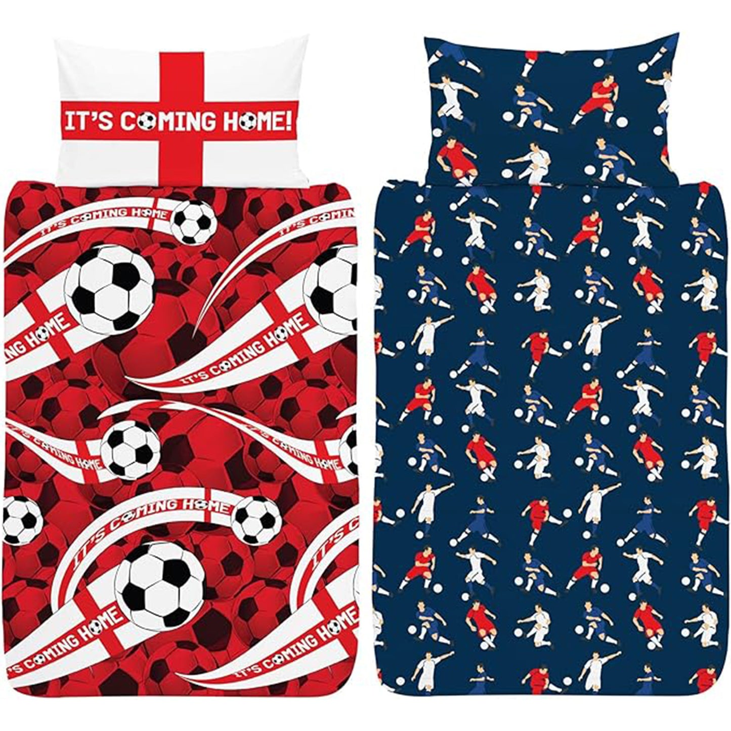 Its Coming Home 'Ball' Single Panel Duvet Set