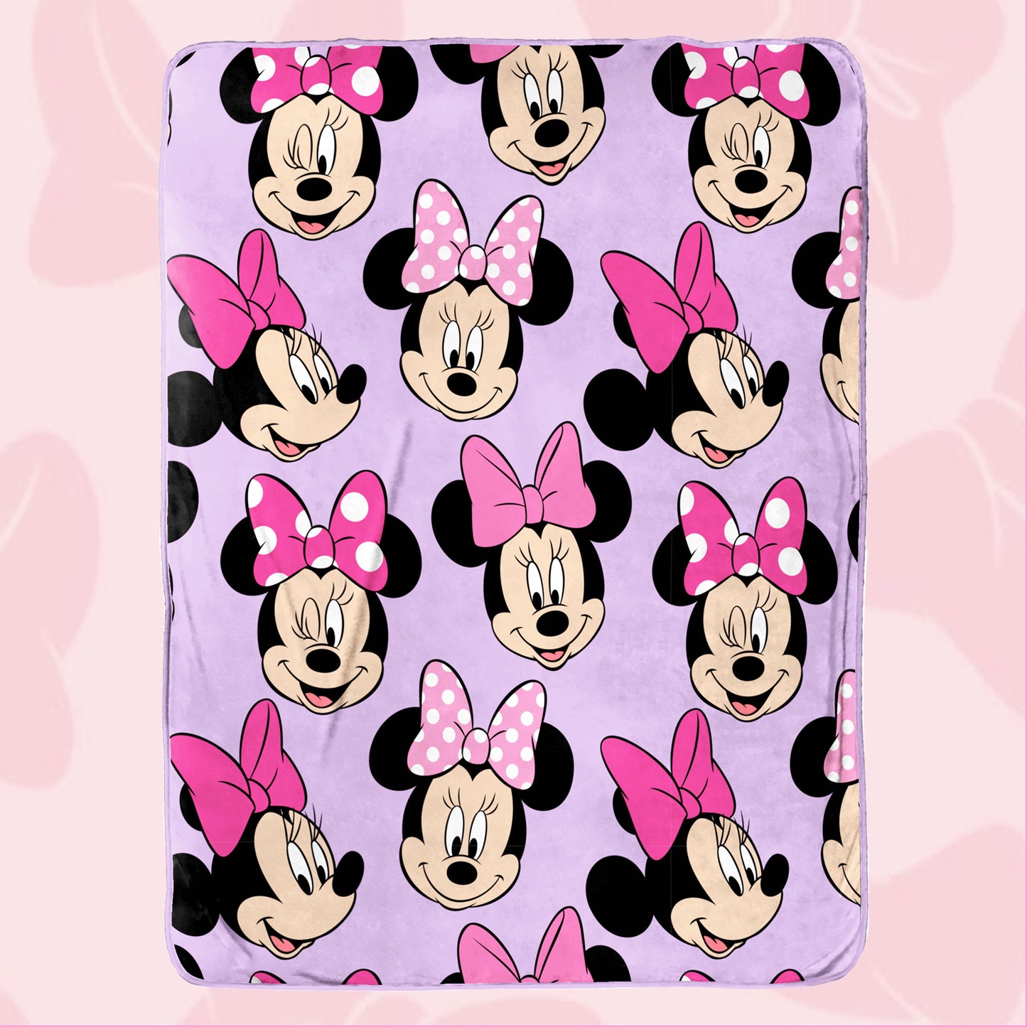 Disney Fleece Blankets – Minnie Mouse Design - 100 x 150 cm
