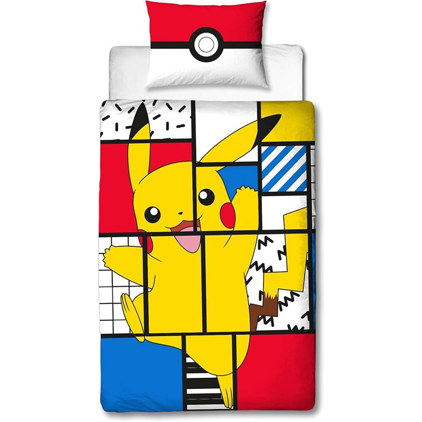 Pokemon 'Pikachu' Single Panel Duvet Set