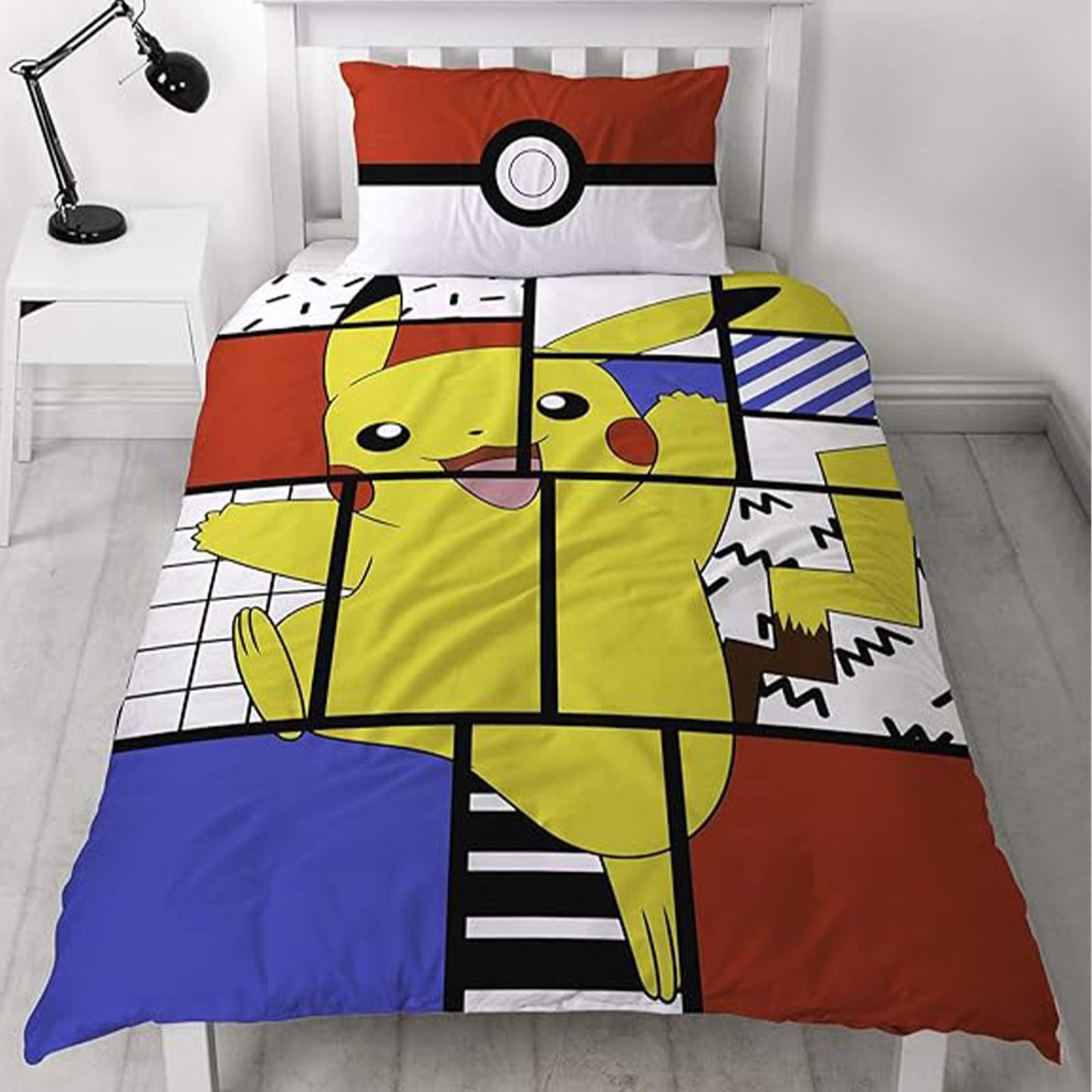 Pokemon 'Pikachu' Single Panel Duvet Set