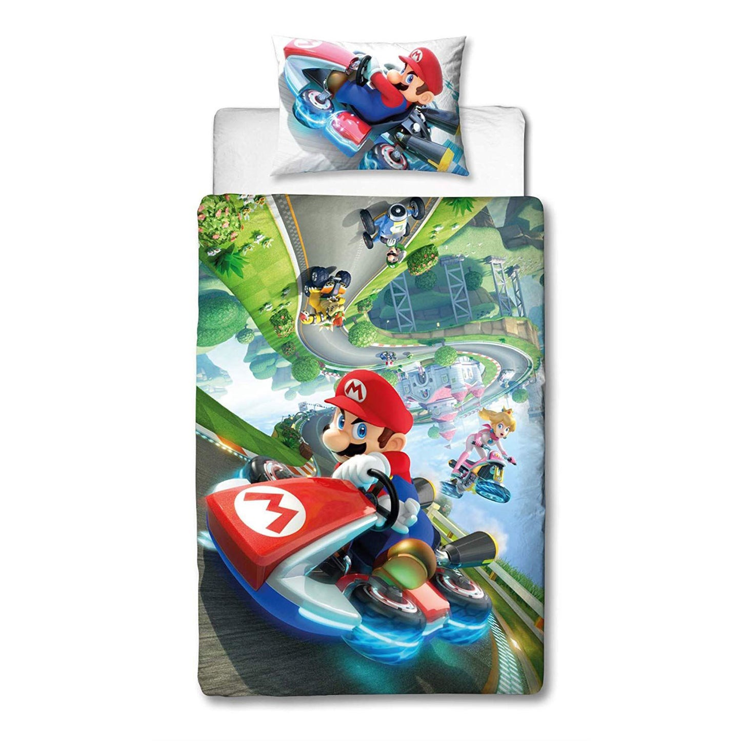 Nintendo 'Mario Gravity' Single Panel Duvet Set