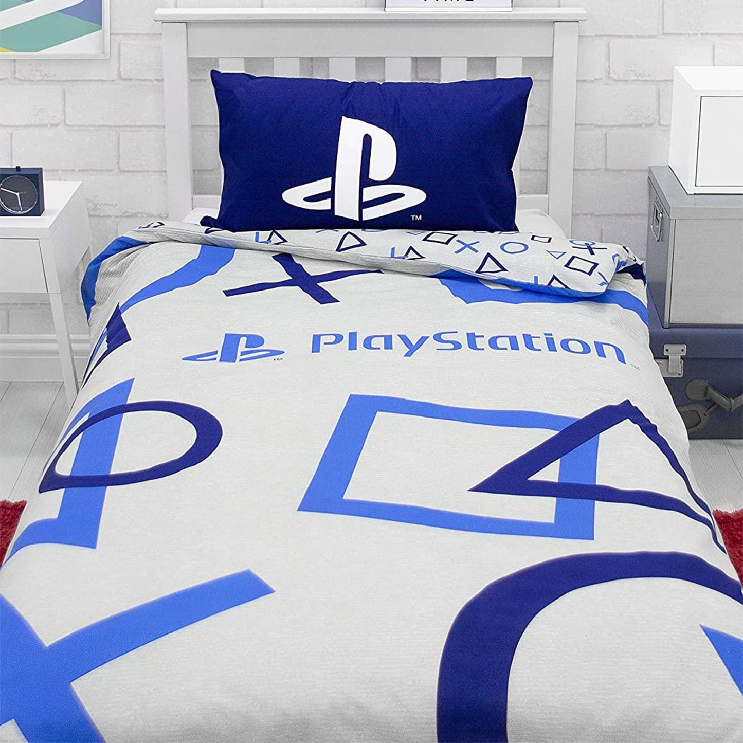 Playstation 'Blue' Panel Duvet Set