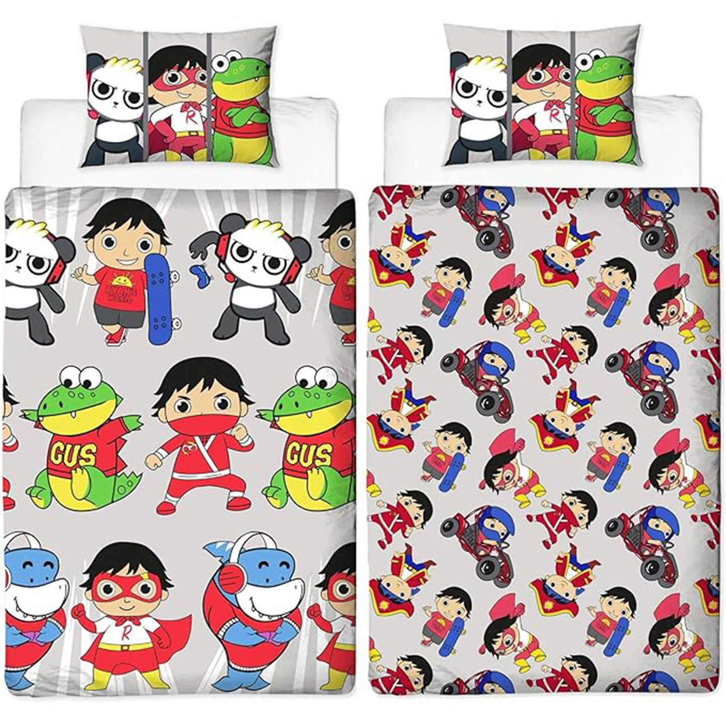 Ryans World 'Gang' Single Rotary Duvet Set