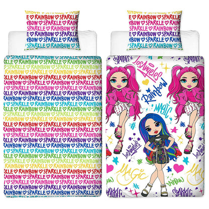 Rainbow High 'Glow 2' Duvet Set