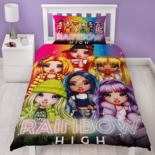 Rainbow High 'Glow' Duvet Set