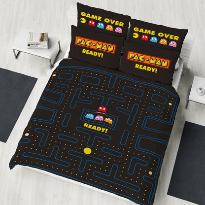 Pacman 'Maze' Panel Duvet Set