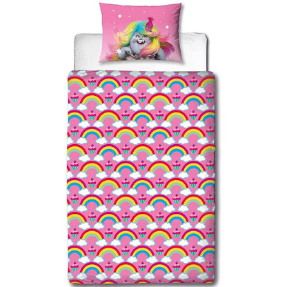 Trolls 'Dreams' Single Panel Duvet Set