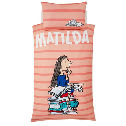 Roald Dahl 'Matilda' Single Duvet Set