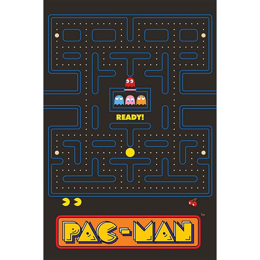 Pacman 'Maze' Fleece Blanket