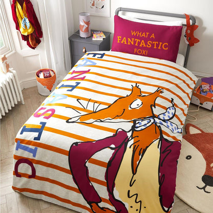 Roald Dahl 'Fantastic Mr Fox' Single Duvet Set