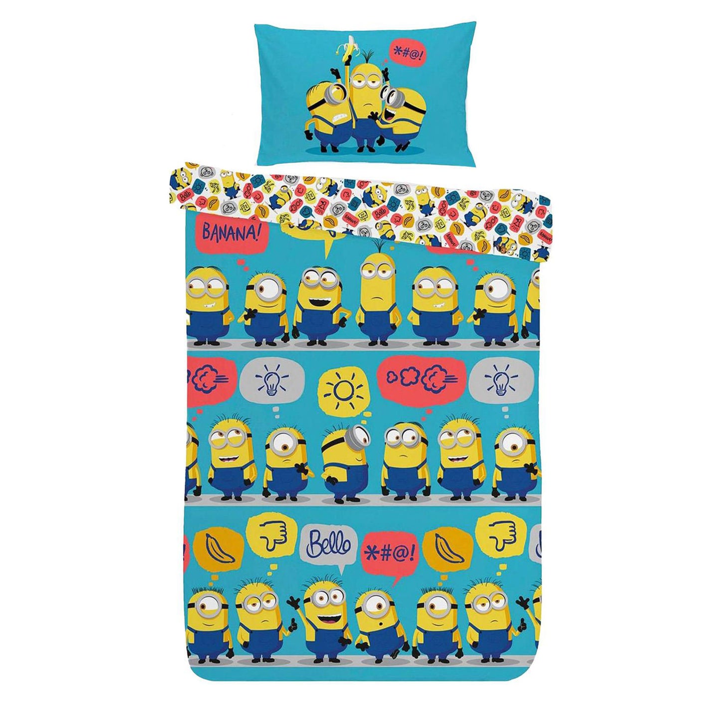 Despicable Me 'Minions' Single Panel Duvet Set