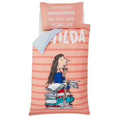 Roald Dahl 'Matilda' Single Duvet Set