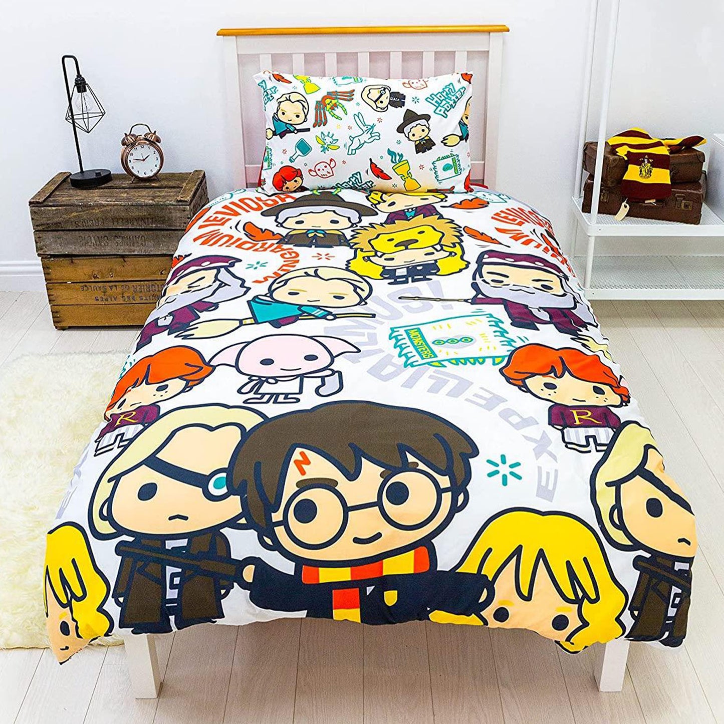 Harry Potter 'Scene' Single Rotary Duvet Set