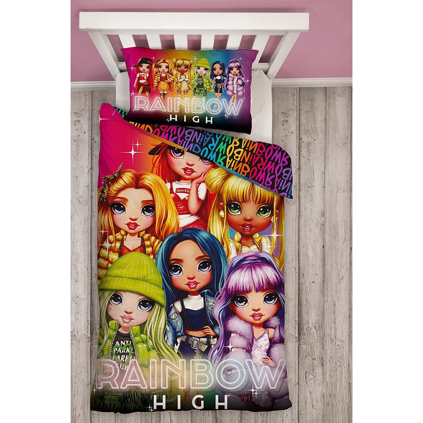 Rainbow High 'Glow' Duvet Set