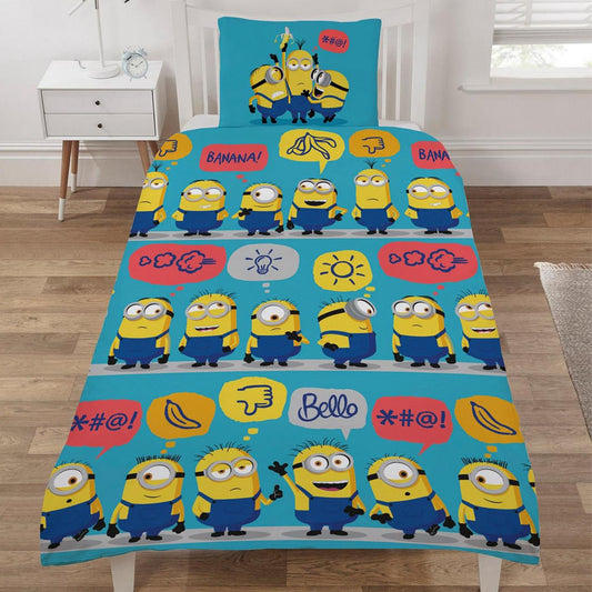 Despicable Me 'Minions' Single Panel Duvet Set