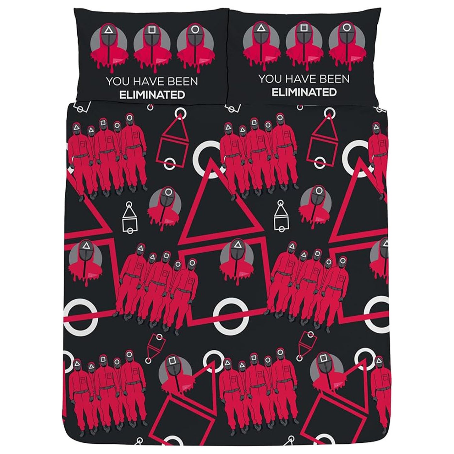 Squid Gamer 'Symbols' Duvet Set