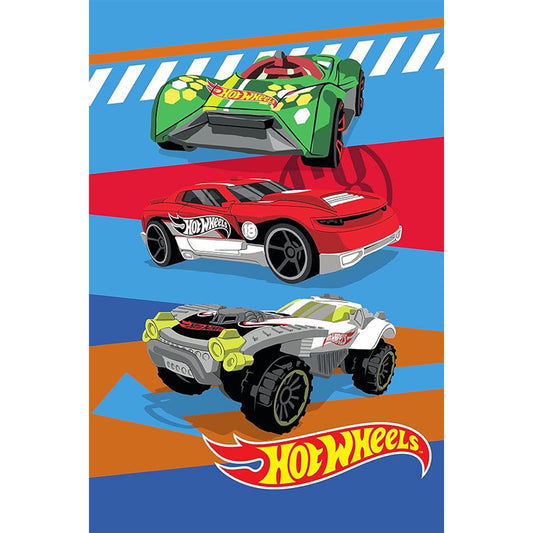 Hot Wheels 'Epic Race' Fleece Blanket