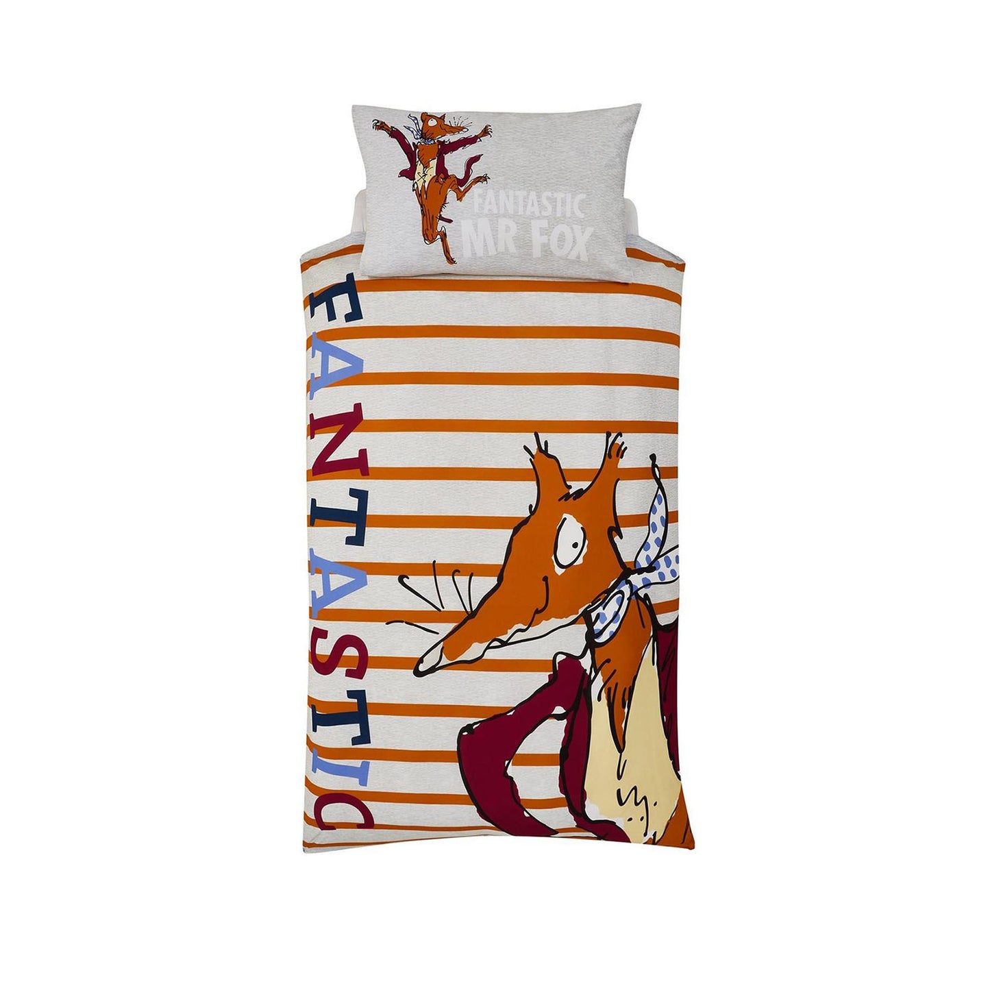 Roald Dahl 'Fantastic Mr Fox' Single Duvet Set