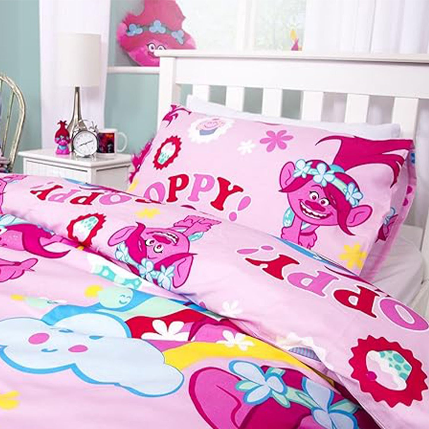 Trolls 'Dreams' Single Rotary Duvet Set