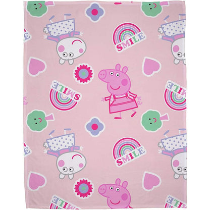 Peppa Pig 'Icon' Fleece Blanket