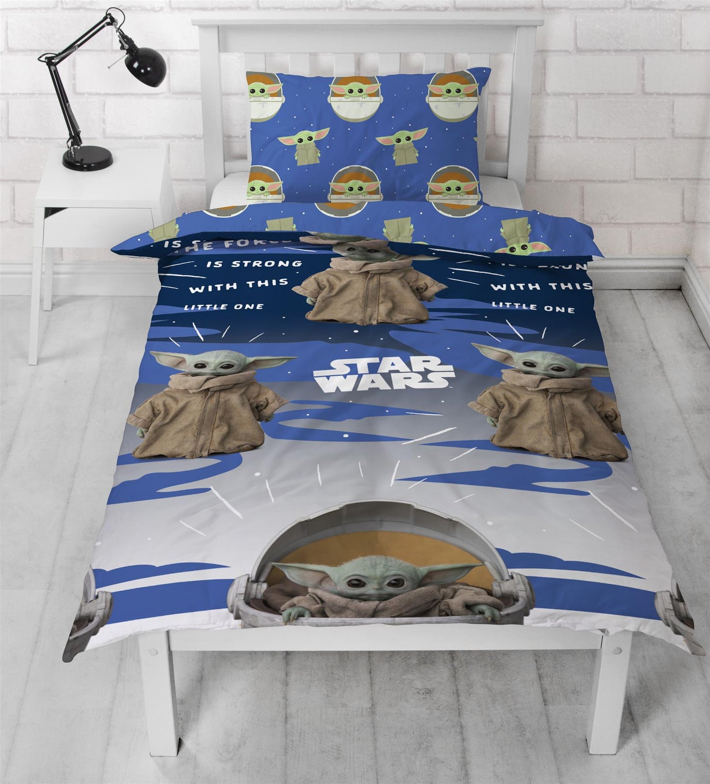 Mandalorian 'Baby Yoda' Rotary Duvet Set