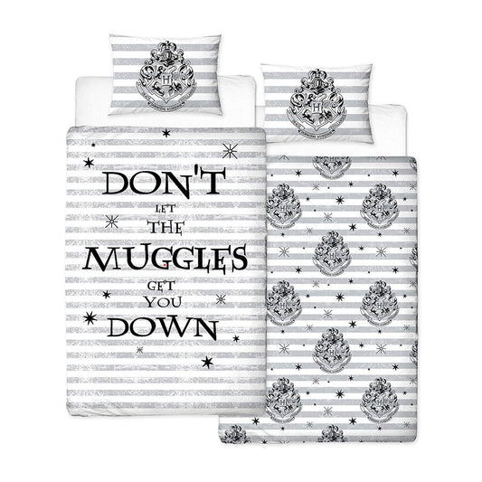 Harry Potter 'Spell' Single Panel Duvet Set