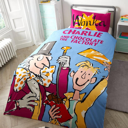 Roald Dahl 'Charlie' Single Duvet Set