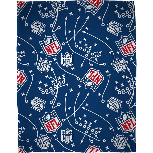 NFL American Football 'Iconic' Fleece Blanket