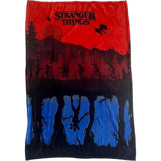 Stranger Things 'Upside Down' Fleece Blanket
