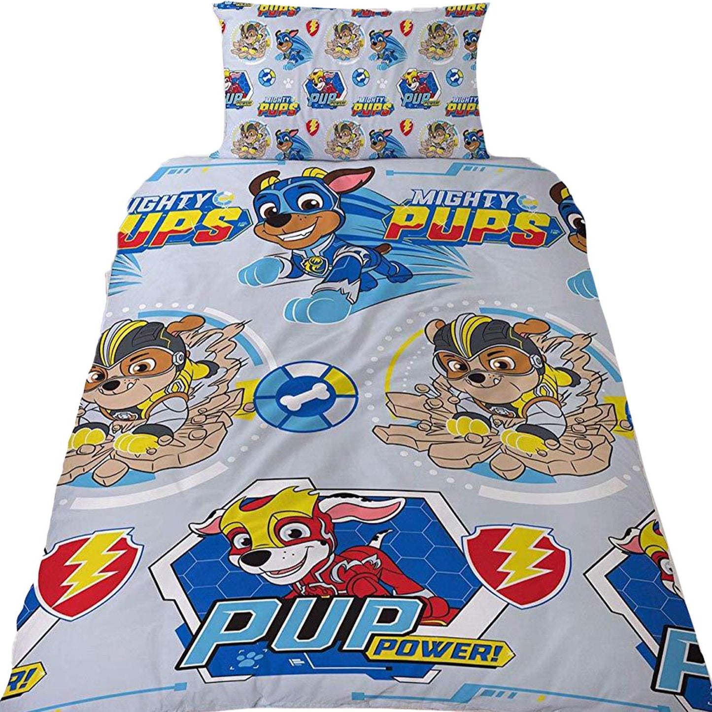 Paw Patrol 'Super Power' Single Duvet Set