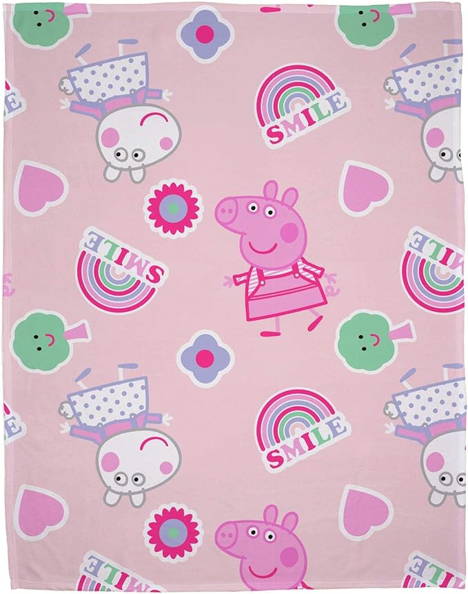 Peppa Pig 'Icon' Fleece Blanket