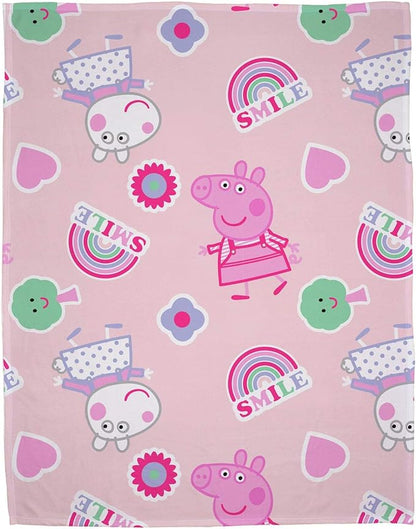 Peppa Pig 'Icon' Fleece Blanket