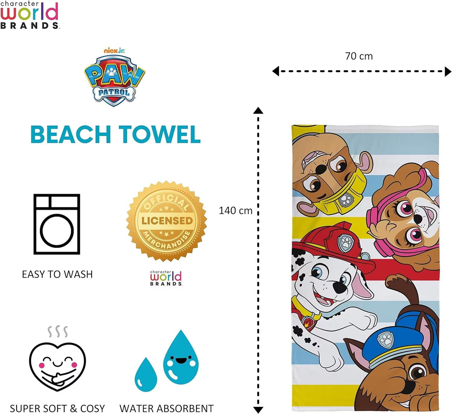 Paw Patrol Heya Towel