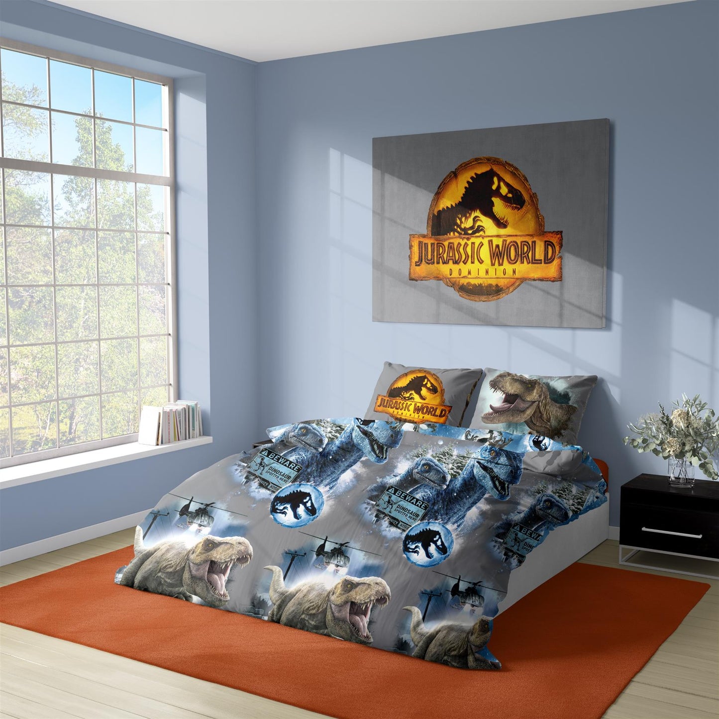 Jurassic World 'Dominion' Rotary Duvet Set