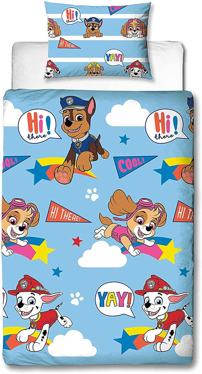 Paw Patrol 'Cool' Single Rotary Duvet Set