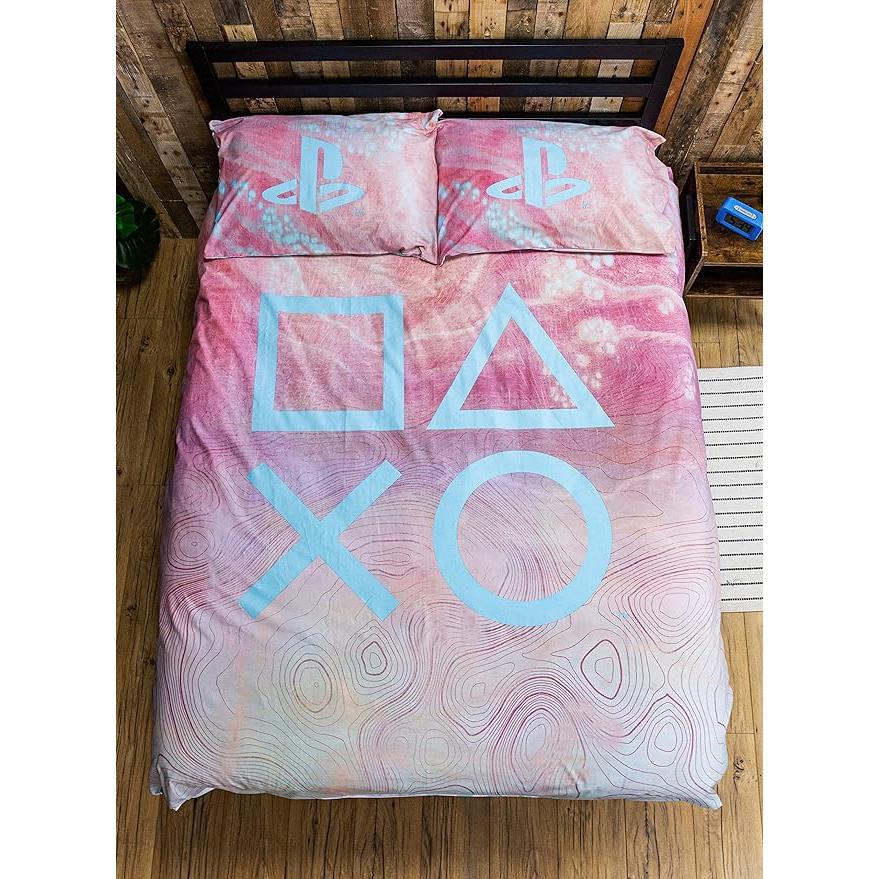 Playstation 'Marble' Panel Duvet Set