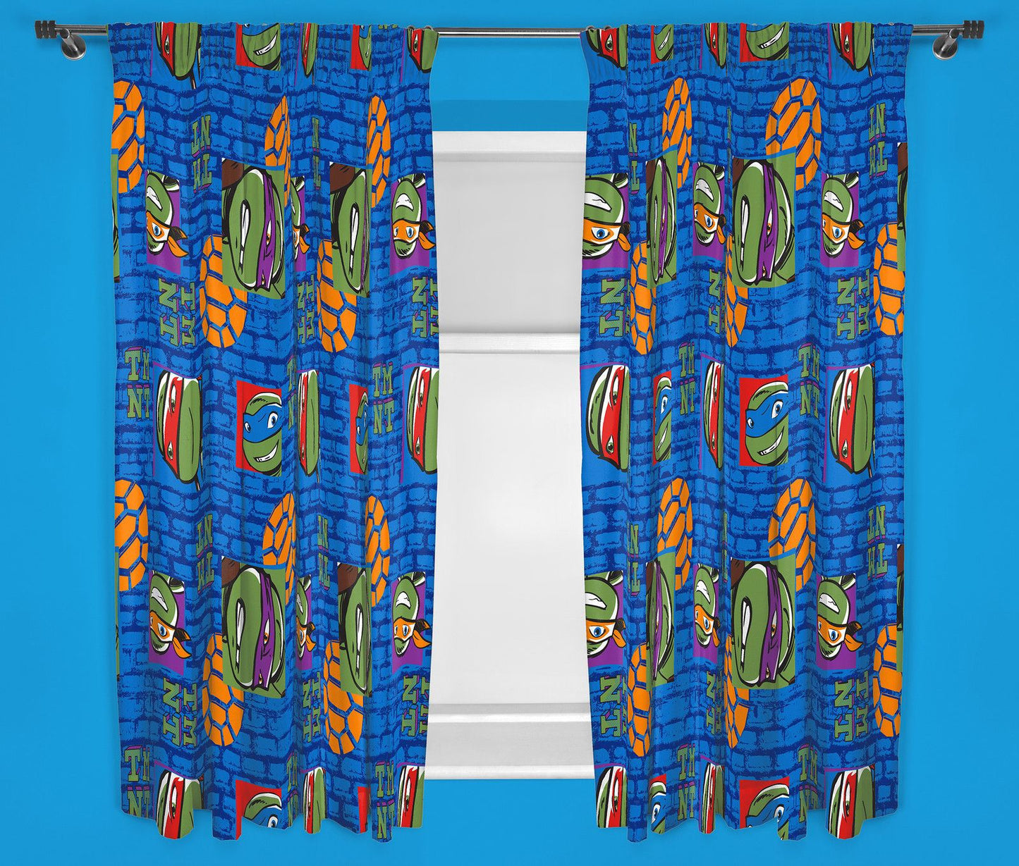 Ninja Turtles 'Mutant' Curtains