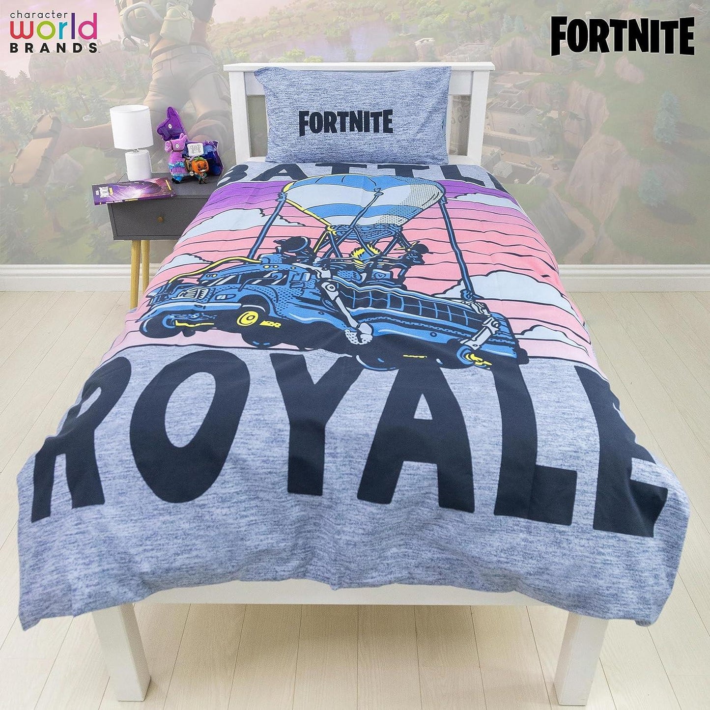 Fortnite 'Battle Royal' Single Panel Duvet Set