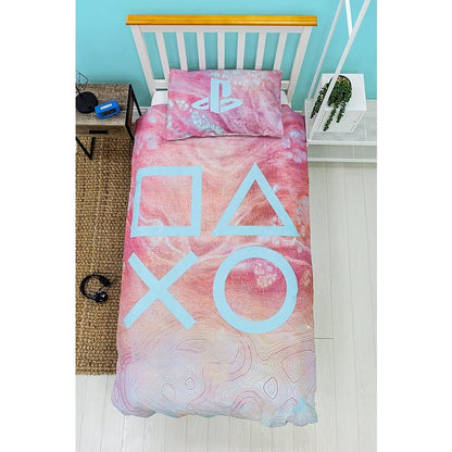 Playstation 'Marble' Panel Duvet Set