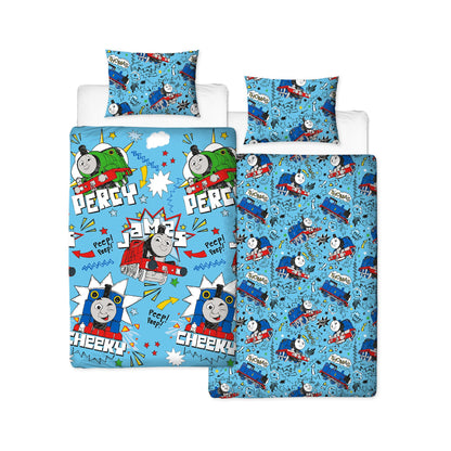 Thomas the Tank Engine & Friends 'Sketchbook' Single Rotary Duvet Set