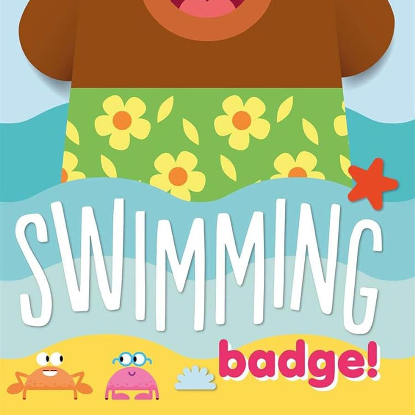 Hey Duggee 'Swimming Badge' Towel