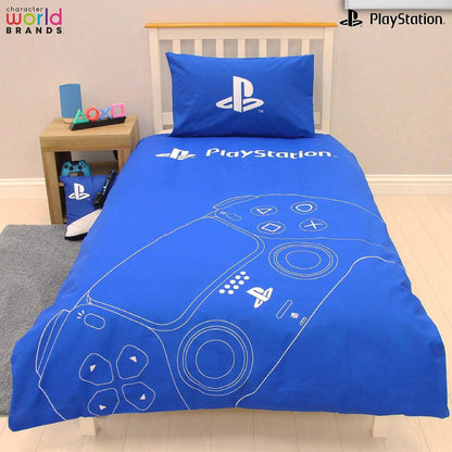 Playstation 'Hand Control' Single Panel Duvet Set