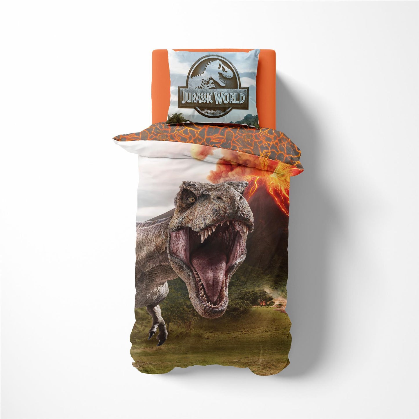 Jurassic World 'T-Rex' Single Panel Duvet Set