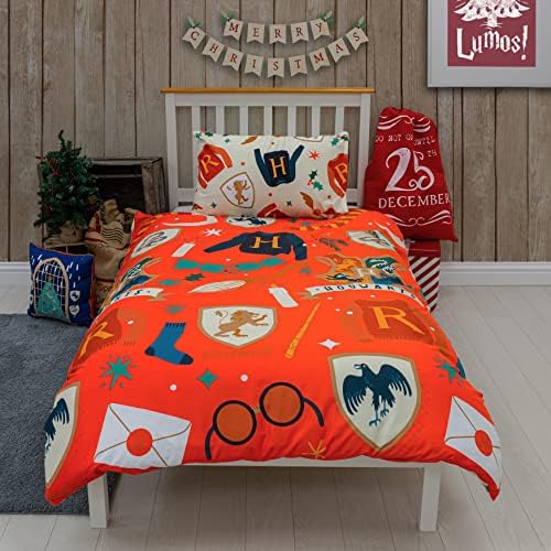 Harry Potter 'Christmas Sweaters' Single Rotary Duvet Set
