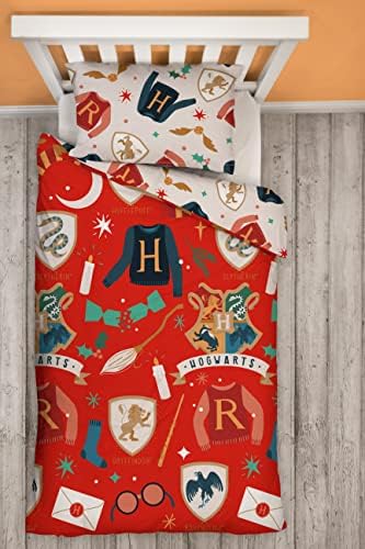 Harry Potter 'Christmas Sweaters' Single Rotary Duvet Set