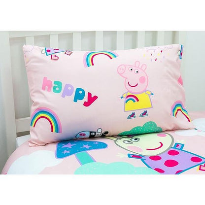 Peppa Pig 'Storm' Rotary Single Duvet Set